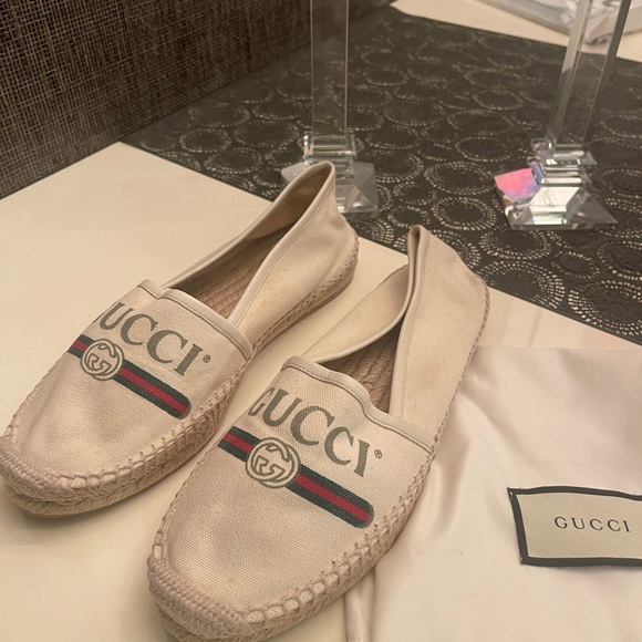 Espadrilles Gucci original hardly used excellent condition size 9 - Picture 2 of 7